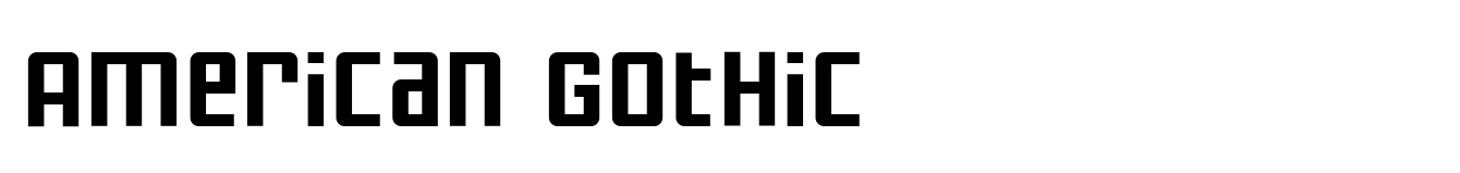 American Gothic Font | Webfont & Desktop | MyFonts